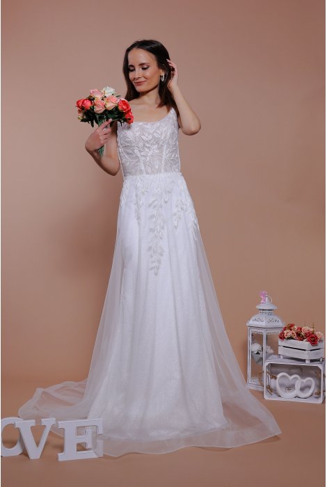Hochzeitskleid für braut von Schantal, Kollektion Traum, Modell 2323. Foto 3