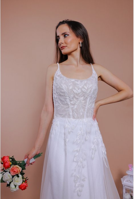 Hochzeitskleid für braut von Schantal, Kollektion Traum, Modell 2323. Foto 6