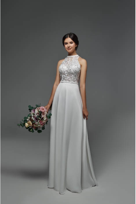 Hochzeitskleid für braut von Schantal, Kollektion Pilar, Modell 28009. Foto 1