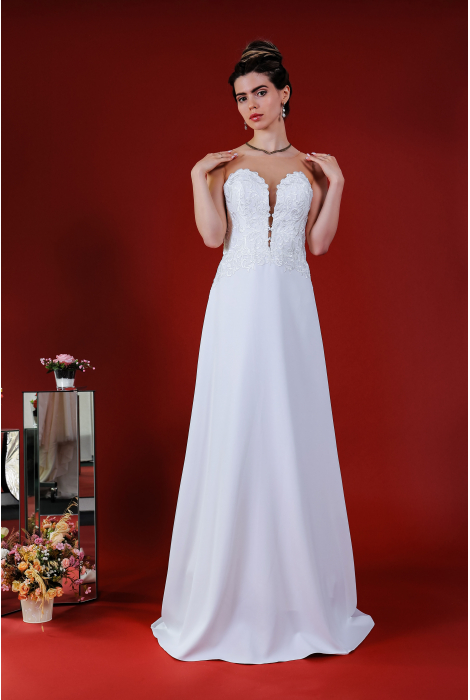 Hochzeitskleid für braut von Schantal, Kollektion Kiara, Modell 28030 - 1. Foto 1