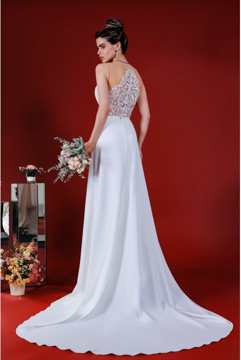 Hochzeitskleid für braut von Schantal, Kollektion Kiara, Modell 28030 - 1. Foto 6