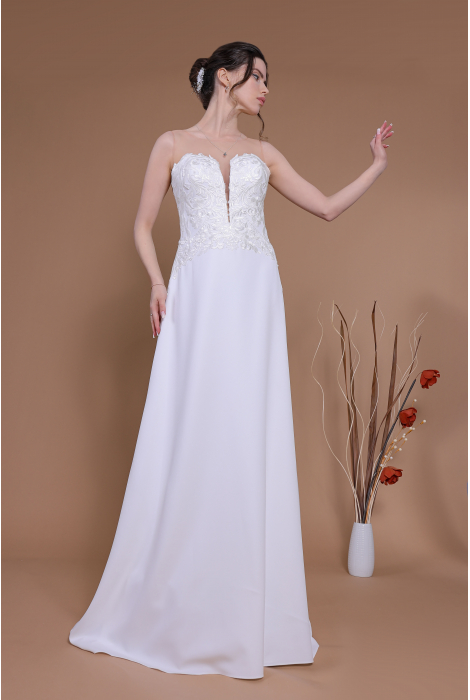 Hochzeitskleid für braut von Schantal, Kollektion Traum, Modell 28030 - 2. Foto 1
