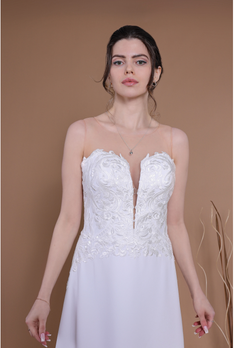 Hochzeitskleid für braut von Schantal, Kollektion Traum, Modell 28030 - 2. Foto 2