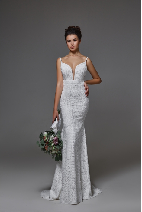 Hochzeitskleid für braut von Schantal, Kollektion Pilar, Modell 28062. Foto 1