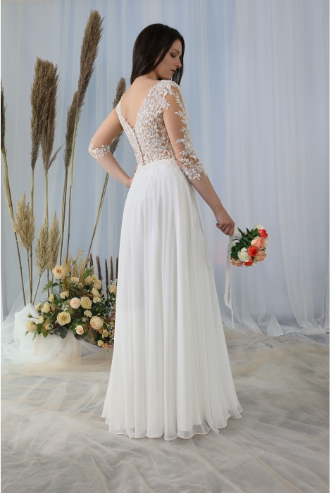 Hochzeitskleid für braut von Schantal, Kollektion Sale, Modell 28406. Foto 4