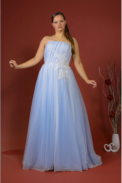 Hochzeitskleid für braut von Schantal, Kollektion Queen XXL, Modell 52002. Foto 4
