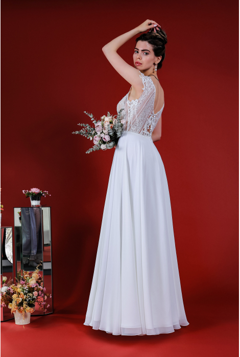 Hochzeitskleid für braut von Schantal, Kollektion Kiara, Modell 52004. Foto 5
