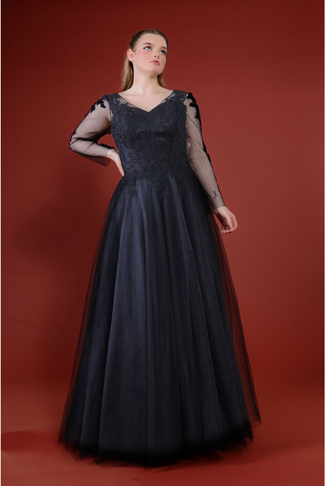 Hochzeitskleid für braut von Schantal, Kollektion Queen XXL, Modell 52013. Foto 4