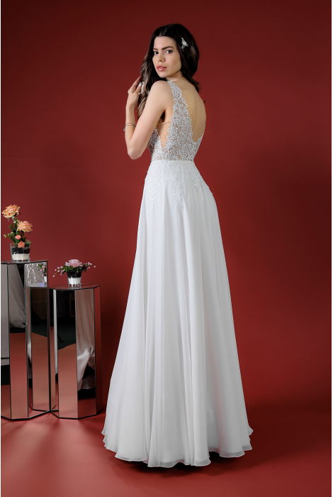 Hochzeitskleid für braut von Schantal, Kollektion Kiara, Modell 52014. Foto 5