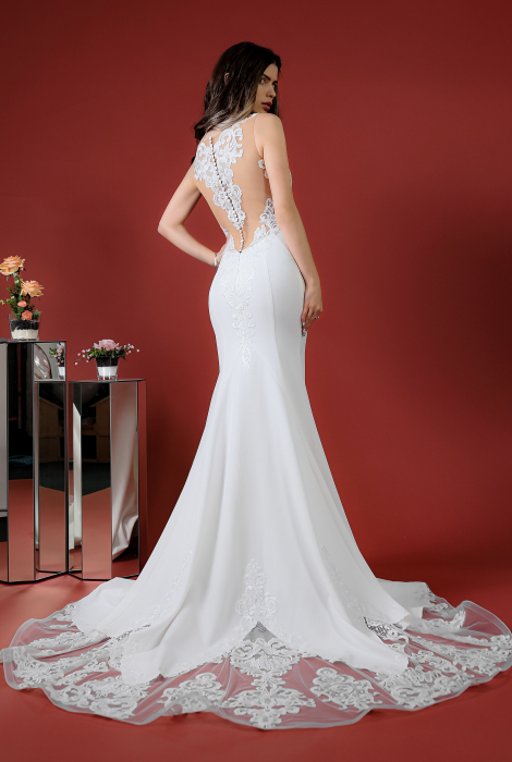 Schantal Bridal Dress, Kiara Collection, Model 52025. Photo 5