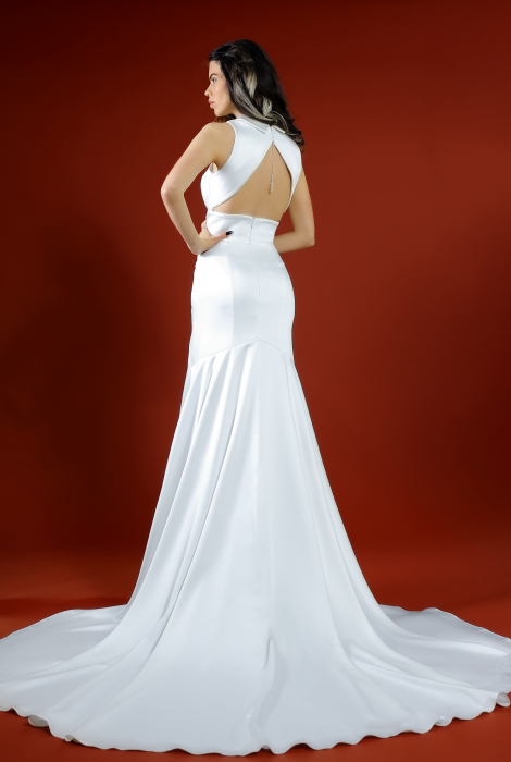 Hochzeitskleid für braut von Schantal, Kollektion Kiara, Modell 52031. Foto 6
