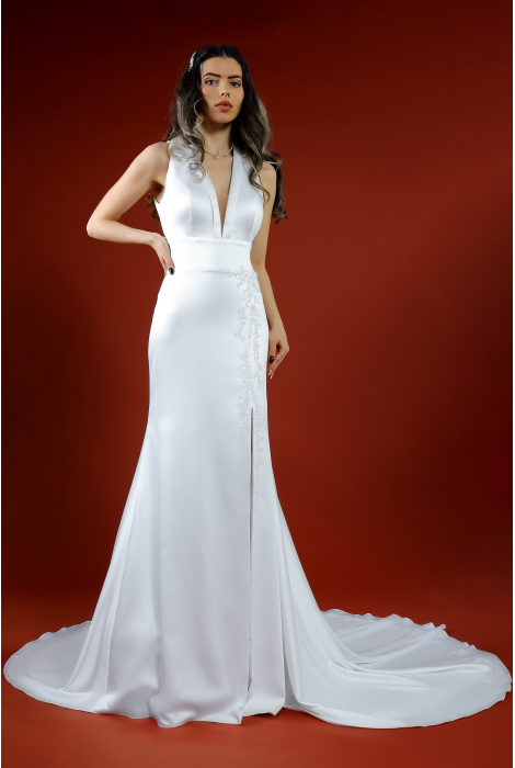 Hochzeitskleid für braut von Schantal, Kollektion Kiara, Modell 52031. Foto 3