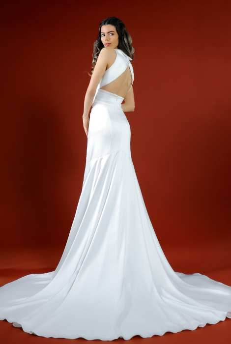 Hochzeitskleid für braut von Schantal, Kollektion Kiara, Modell 52031. Foto 5