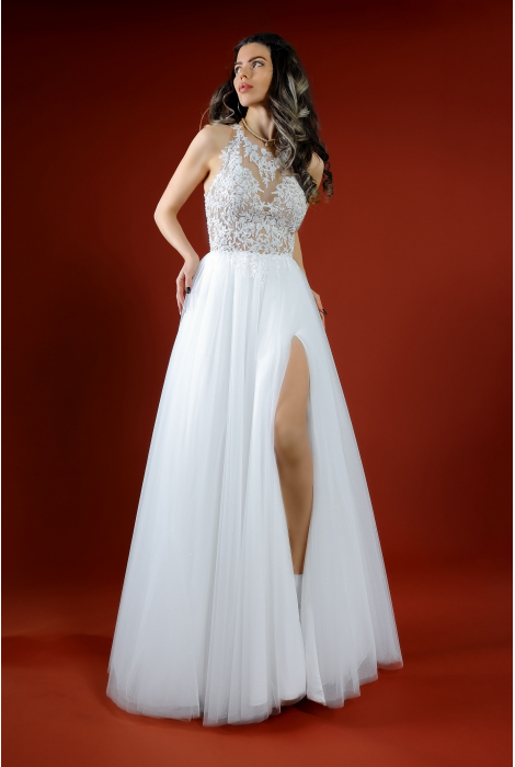 Schantal Bridal Dress, Kiara Collection, Model 52042. Photo 3