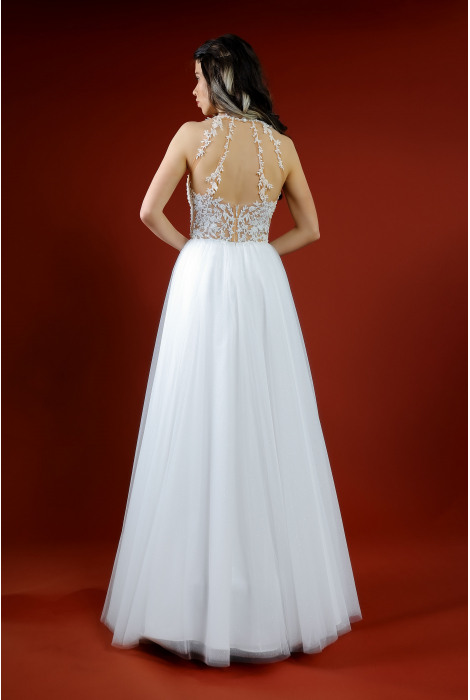 Hochzeitskleid für braut von Schantal, Kollektion Kiara, Modell 52042. Foto 6