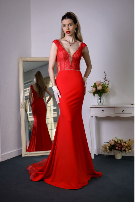 Hochzeitskleid für braut von Schantal, Kollektion Butterfly, Modell 52103. Foto 2