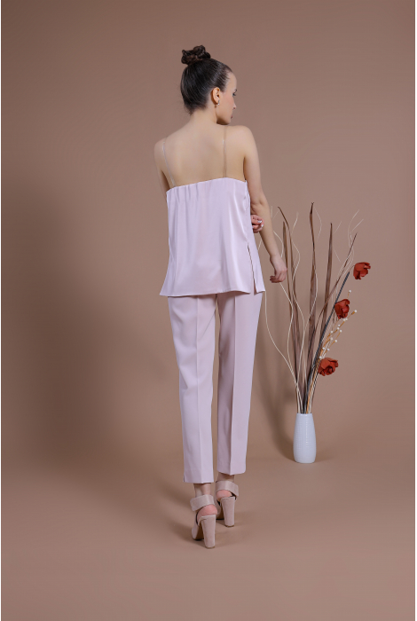 Hochzeitskleid für braut von Schantal, Kollektion Traum, Modell TOP 2200 - 49 Hose 2200 - 26 . Foto 2
