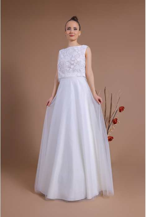 Hochzeitskleid für braut von Schantal, Kollektion Traum, Modell TOP 2200 - 7 Rock 2200 - 5. Foto 1