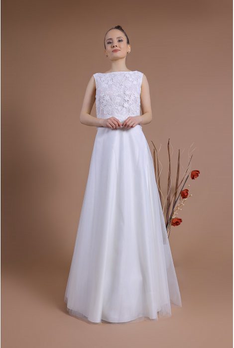 Hochzeitskleid für braut von Schantal, Kollektion Traum, Modell TOP 2200 - 7 Rock 2200 - 5. Foto 4