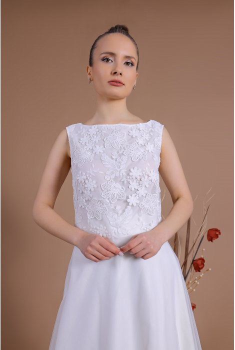 Hochzeitskleid für braut von Schantal, Kollektion Traum, Modell TOP 2200 - 7 Rock 2200 - 5. Foto 3
