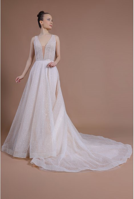 Hochzeitskleid für braut von Schantal, Kollektion Traum, Modell VA - 1750. Foto 3