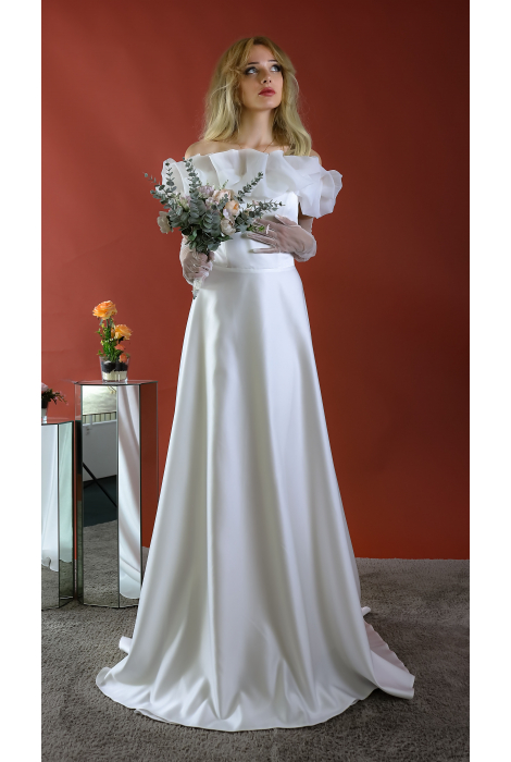 Hochzeitskleid für braut von Schantal, Kollektion Kiara, Modell VA - 1762. Foto 3