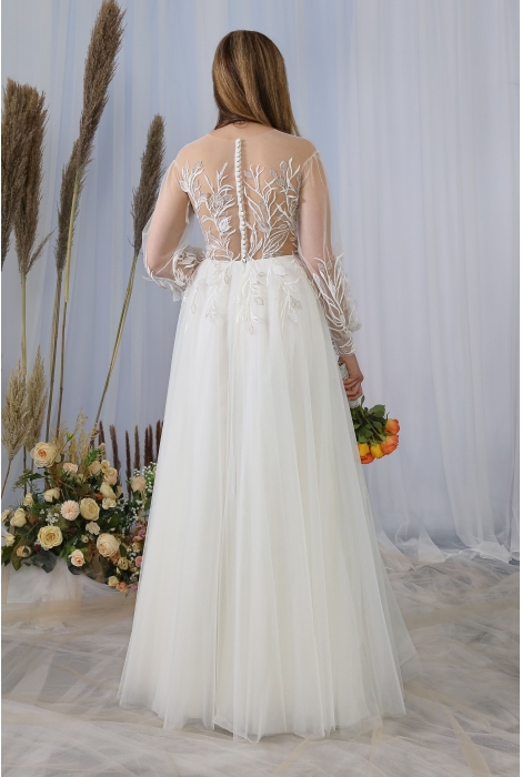 Hochzeitskleid für braut von Schantal, Kollektion Sale, Modell VA - 1736. Foto 4