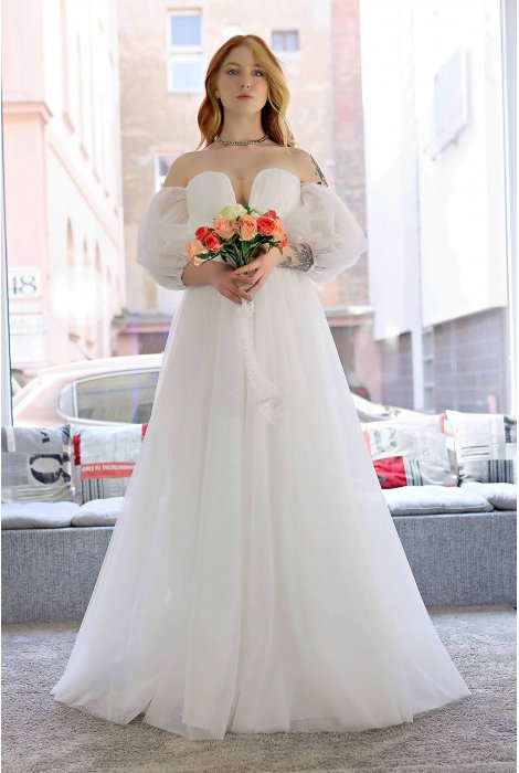 Hochzeitskleid für braut von Schantal, Kollektion Pilar, Modell VA 1751. Foto 4
