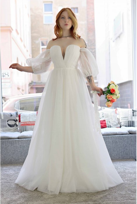 Hochzeitskleid für braut von Schantal, Kollektion Pilar, Modell VA 1751. Foto 1