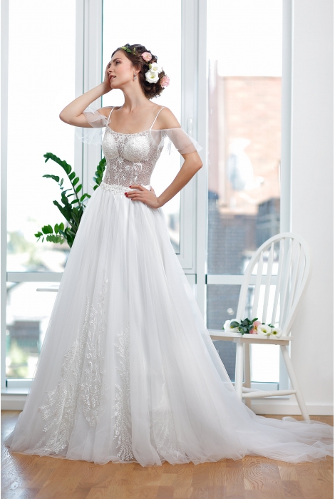 Hochzeitskleid für braut von Schantal, Kollektion Sale, Modell 1135. Foto 1