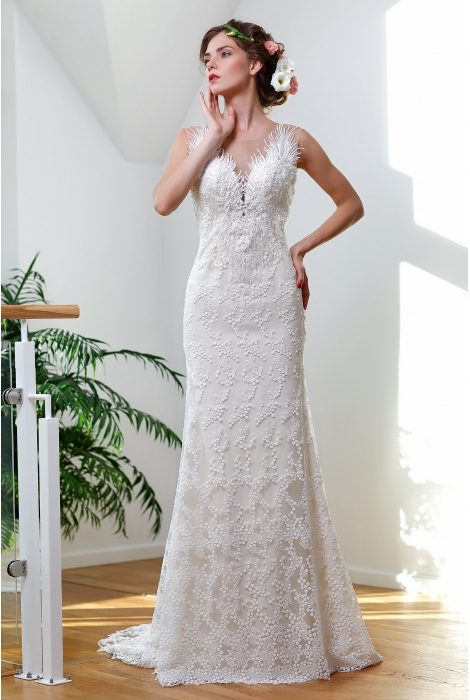 Hochzeitskleid für braut von Schantal, Kollektion Sale, Modell 1138. Foto 1