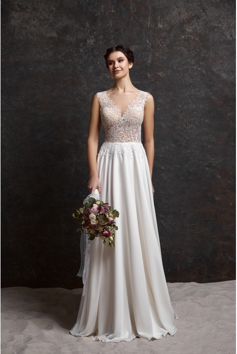 Hochzeitskleid für braut von Schantal, Kollektion Pilar, Modell 28056 -2. Foto 1