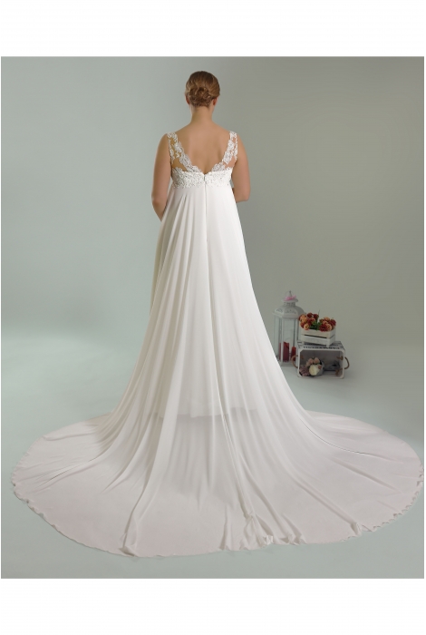 Hochzeitskleid für braut von Schantal, Kollektion Queen XXL, Modell 1791 XXL. Foto 3