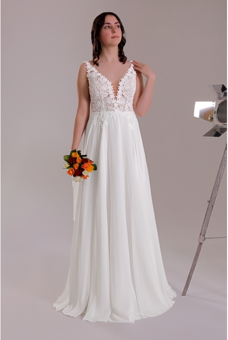 Hochzeitskleid für braut von Schantal, Kollektion Butterfly, Modell 2201 - 1. Foto 3