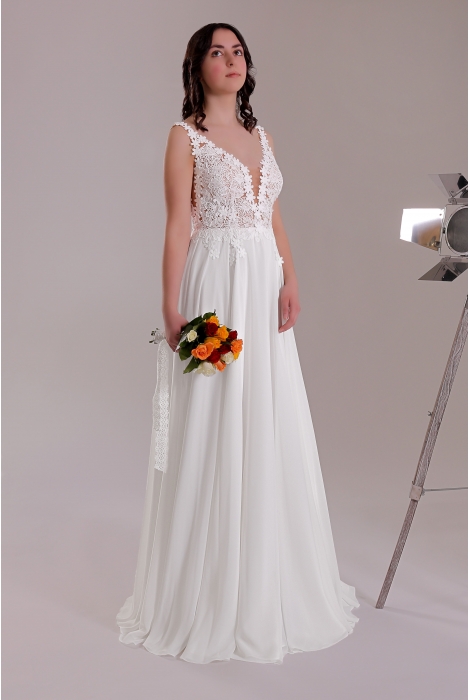 Hochzeitskleid für braut von Schantal, Kollektion Butterfly, Modell 2201 - 1. Foto 1