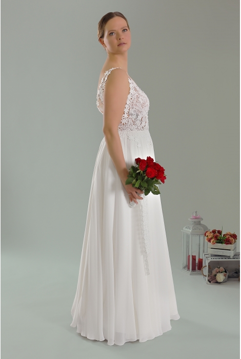 Hochzeitskleid für braut von Schantal, Kollektion Queen XXL, Modell 2201 - 1 XXL. Foto 1