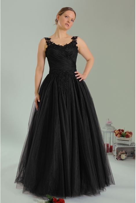 Hochzeitskleid für braut von Schantal, Kollektion Queen XXL, Modell 2206 XXL. Foto 1