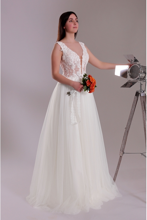 Hochzeitskleid für braut von Schantal, Kollektion Butterfly, Modell 2209. Foto 1