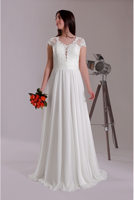 Hochzeitskleid für braut von Schantal, Kollektion Butterfly, Modell 2215. Foto 4
