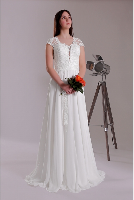 Hochzeitskleid für braut von Schantal, Kollektion Butterfly, Modell 2215. Foto 2