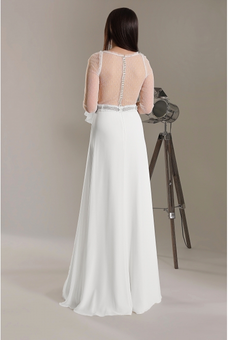 Hochzeitskleid für braut von Schantal, Kollektion Butterfly, Modell 2218. Foto 3