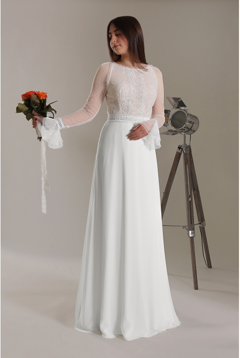 Hochzeitskleid für braut von Schantal, Kollektion Butterfly, Modell 2218. Foto 1